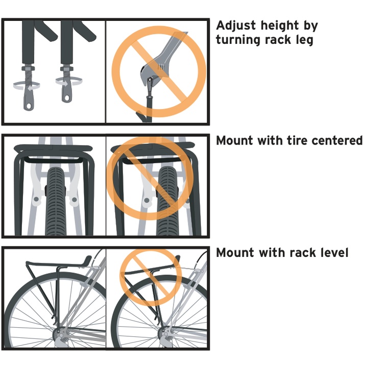 How to Install the Trek Bicycle Rear Rack | ManualsLib