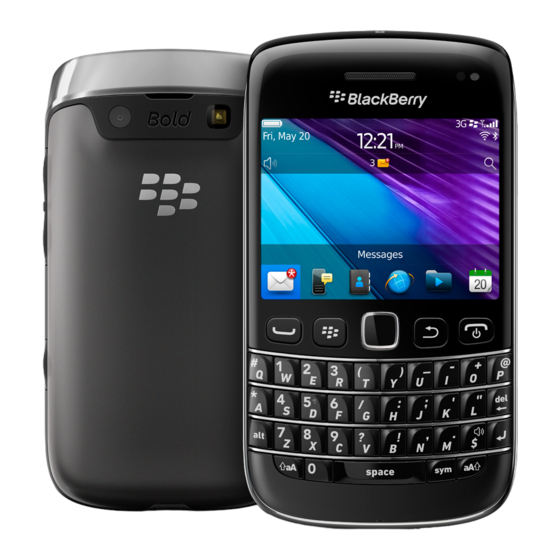 Blackberry Bold 9790 Safety And Product Information