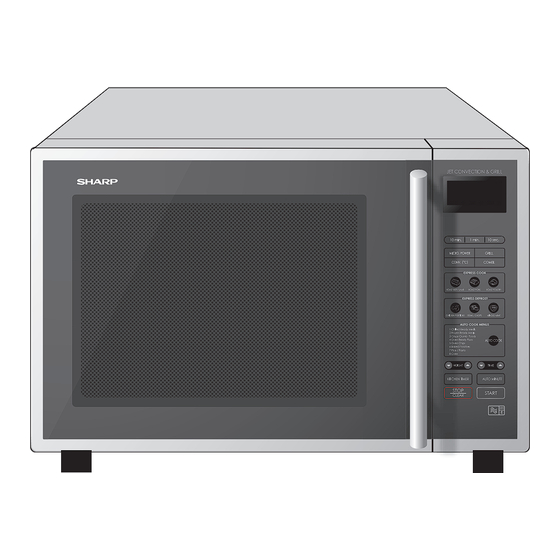 Sharp R-959M-A Operation Manual With Cookbook