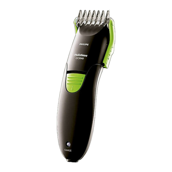Philips QC5040 Manual