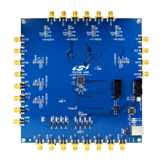Silicon Laboratories Si5383-EVB User Manual