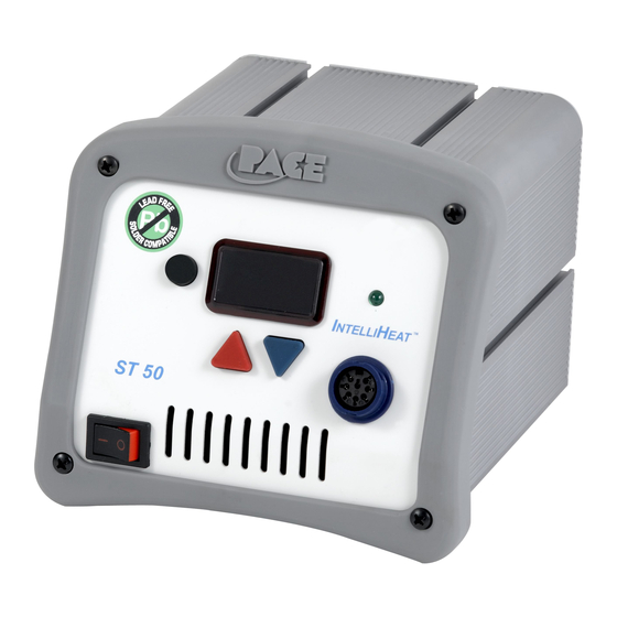 Pace IntelliHeat ST 30E Operation And Maintenance Manual