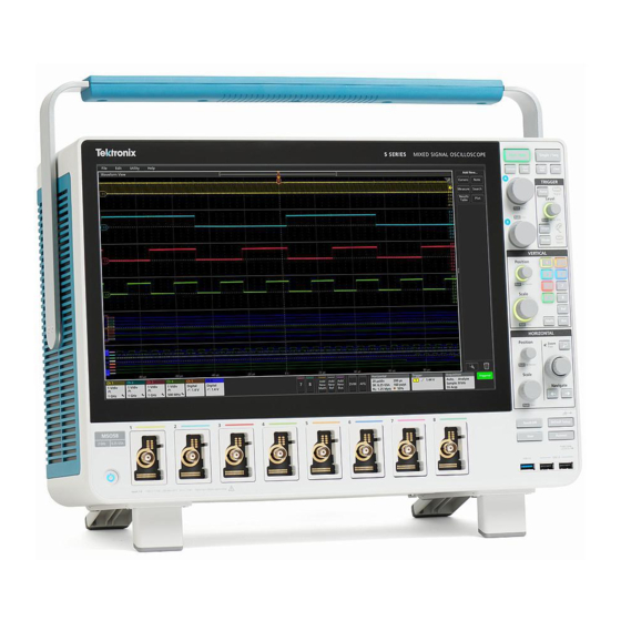 Tektronix 5 series Printable Help