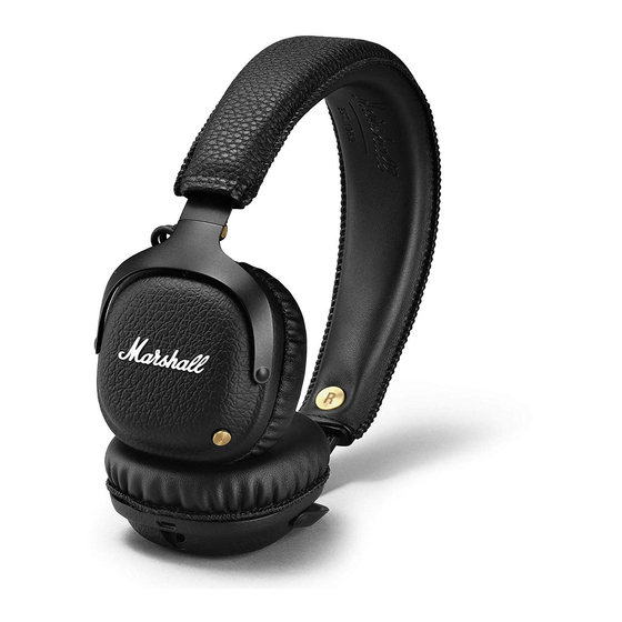 Marshall Amplification Mid Bluetooth User Manual