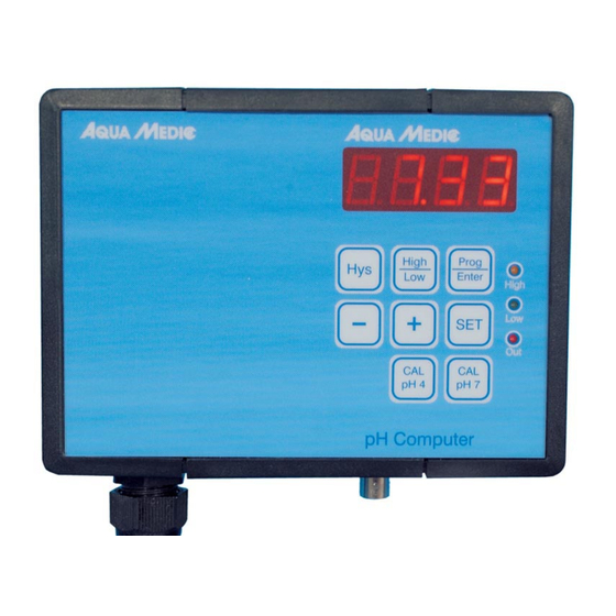 Aqua Medic pH-Computer Operation Manual