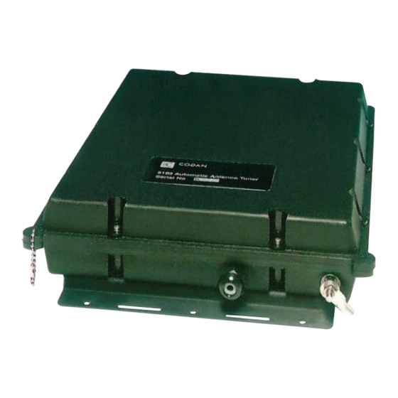 Codan 9103 Quick Start Manual