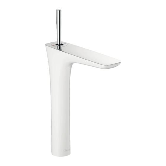 Hans Grohe PuraVida 15072 Series Instructions For Use/Assembly Instructions
