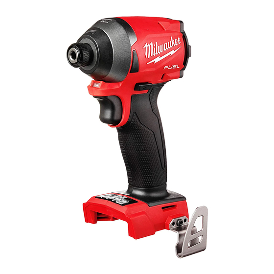 Milwaukee M18 FUEL 2853-20 Operator's Manual