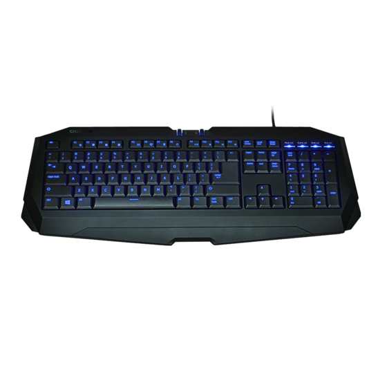 Gigabyte FORCE K7 Quick Start Manual