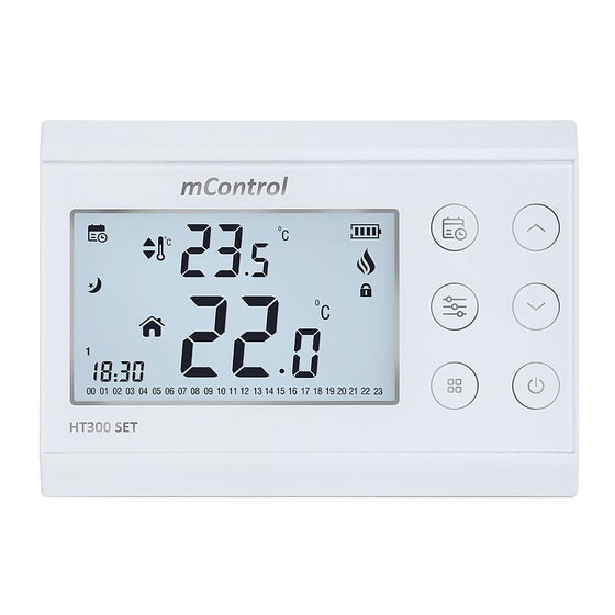 MIKOTERM mControl HT300 SET Wireless Room Manuals