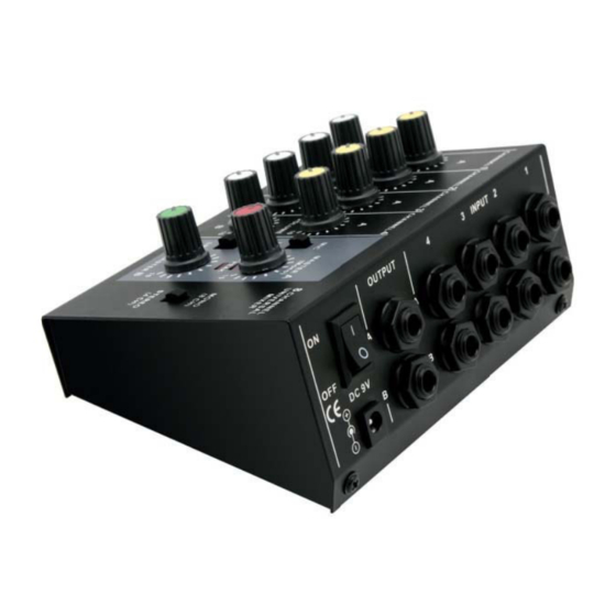 HQ Power PROMIX08 User Manual