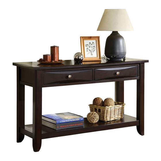 Furniture of America CM4265-S Assembly Instructions