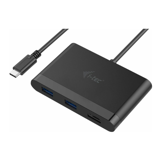 i-tec C31DTPDHDMI User Manual