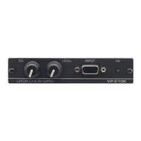Kramer VP-210K User Manual