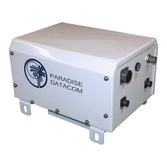 Paradise Datacom RA 5785 Operation Manual