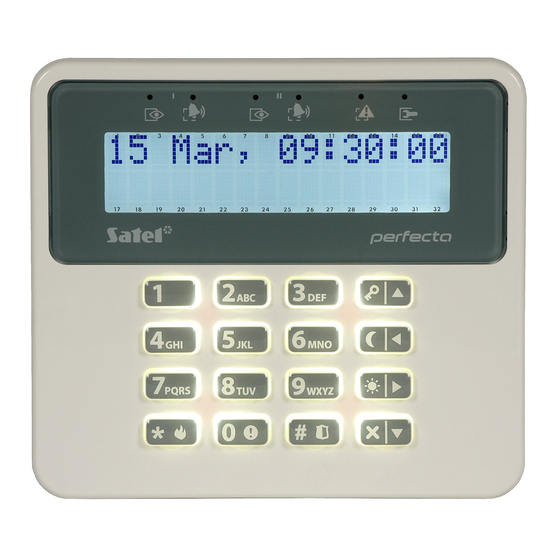 Satel PERFECTA User Manual