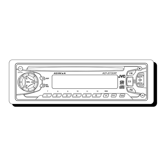 JVC KD-S733R Service Manual