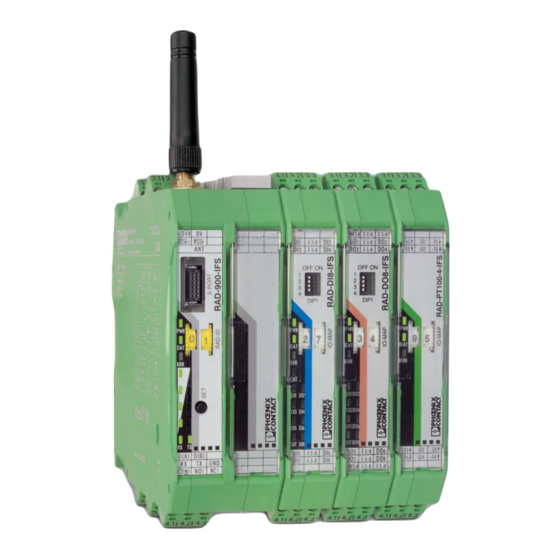 Phoenix Contact RAD-900-DAIO6 User Manual