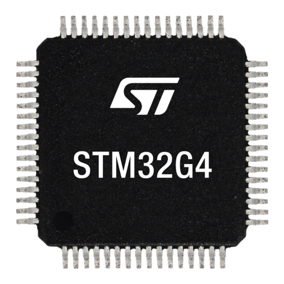 ST STM32G4 Series Reference Manual