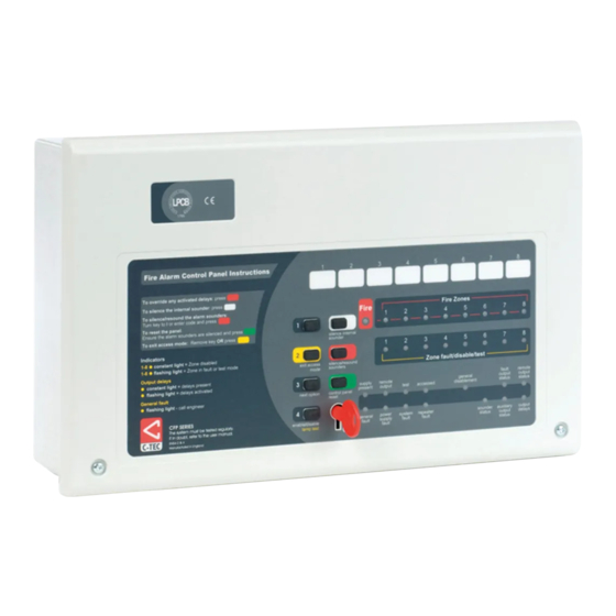 C-TEC AlarmSense CFP708-2 Installation & Maintenance Manual