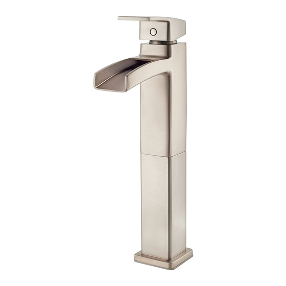 Pfister Kenzo LG40-DF Quick Installation Manual