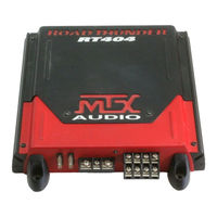MTX ROADTHUNDER RT404 Owner's Manual