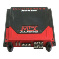 MTX ROADTHUNDER RT202 Owner's Manual