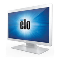 Elo Touch Solutions 2203LM User Manual