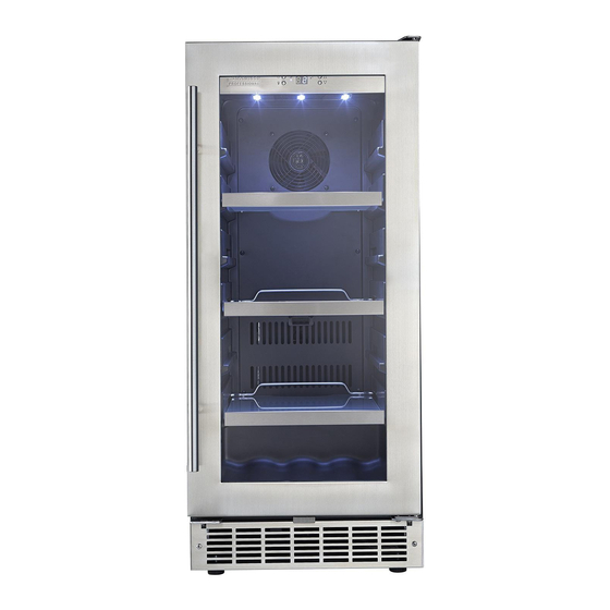 User Manuals: Danby Silhouette DBC031D4BSSPR Center