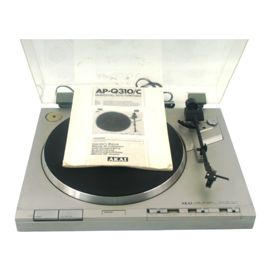 Akai AP-Q310 Service Manual