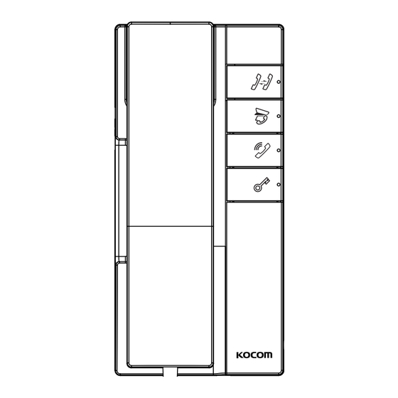 KOCOM K6B Manual