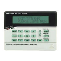 NAPCO MAGNUM ALERT RP3000 KEYPAD Manual