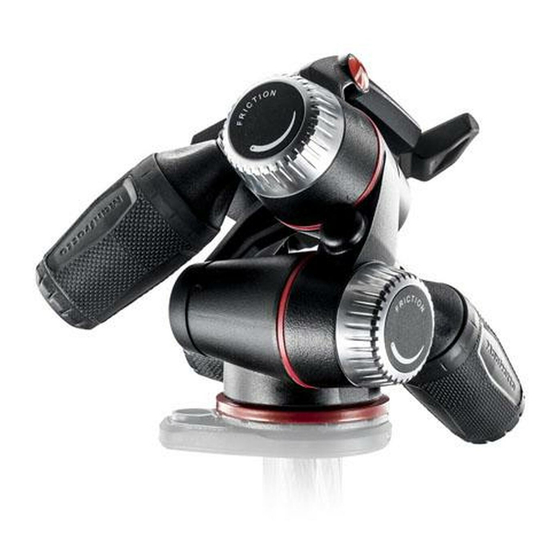 Manfrotto MHXPRO-3W Instructions