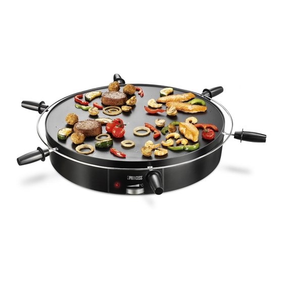 Princess TABLE CHEF 162000 Manual