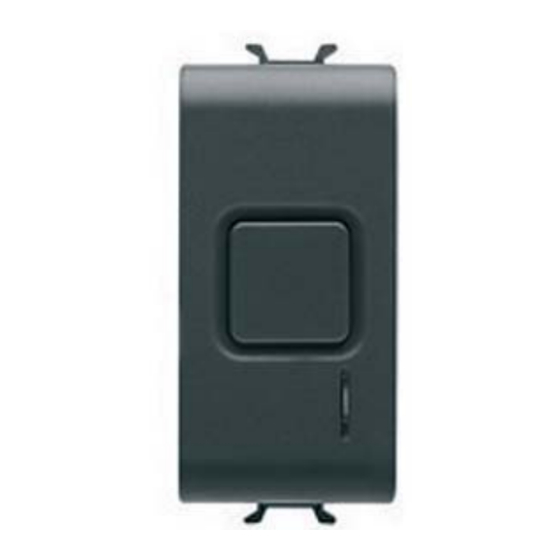 Gewiss Chorus GW 10 568 Quick Start Manual