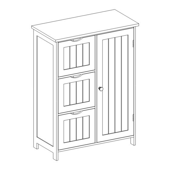 Songmics VASAGLE BBC49 Storage Cabinet Manuals