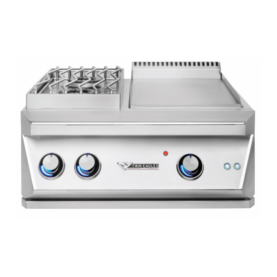 Twin Eagles BREAKFAST CLUB TEBC30-CN Installation Use And Care Manual