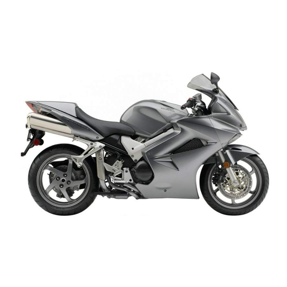 Honda VFR Ower's Manual