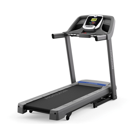 Horizon fitness T101 04 Manuals ManualsLib