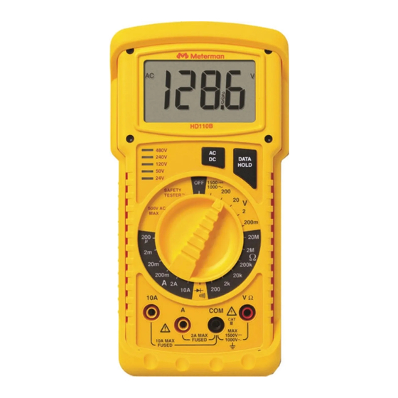Wavetek HD115B Operator's Manual
