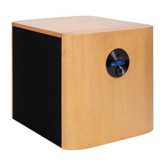 Audio Physic RHEA II Owner's Manual