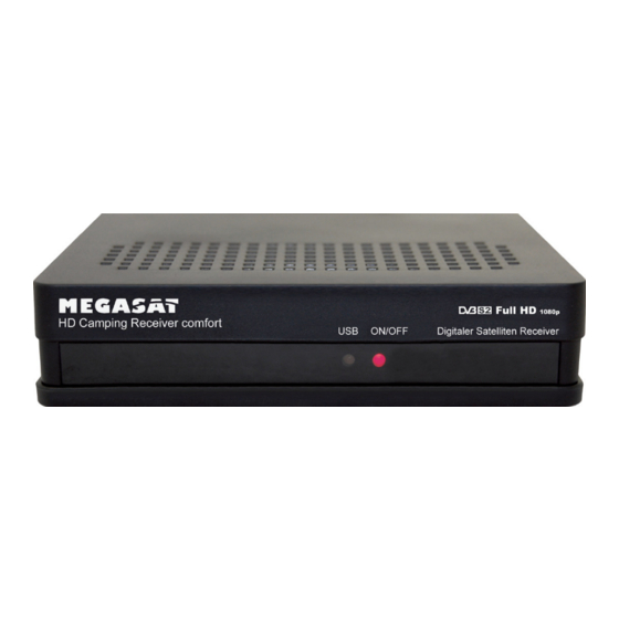 Megasat  HD Camping Receiver comfort User Manual