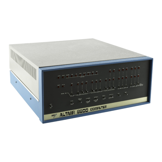 Altair 8800 Operator's Manual