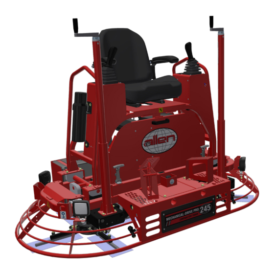 allen MP245 Operations & Parts Manual