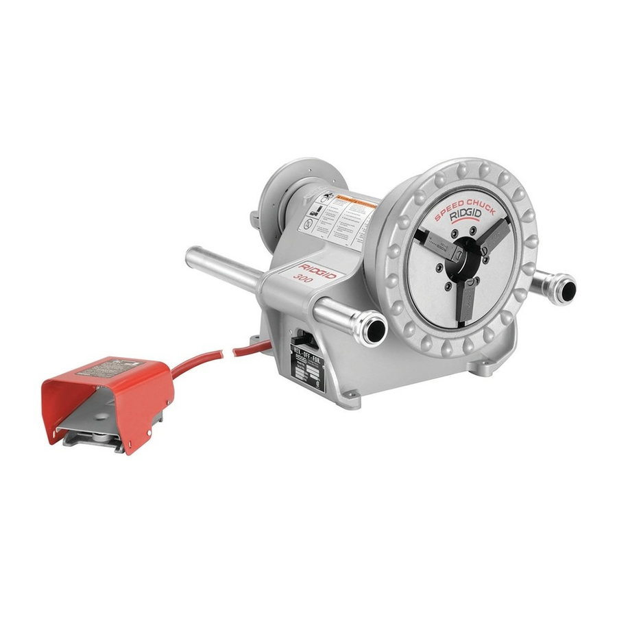 RIDGID 300 Power Drive Manual
