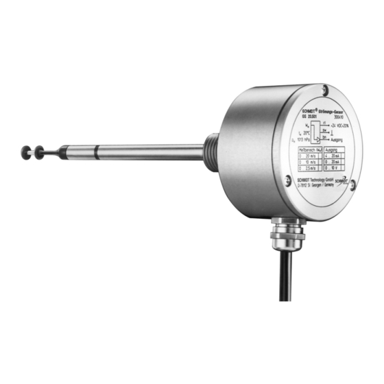 Schmidt SS 20.501 Instructions For Use Manual