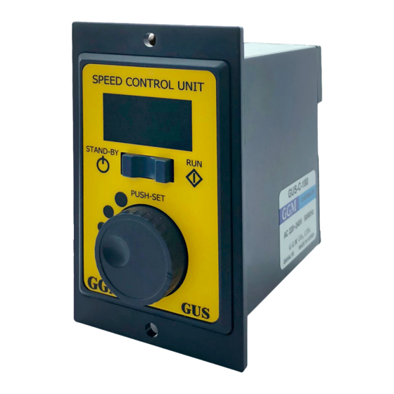 GGM GUS Series Operation Manual