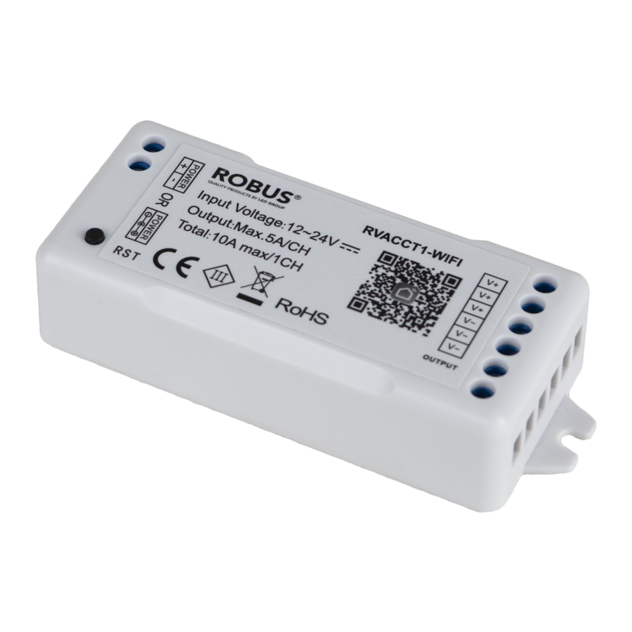 Robus RVACCT1-WIFI Installation