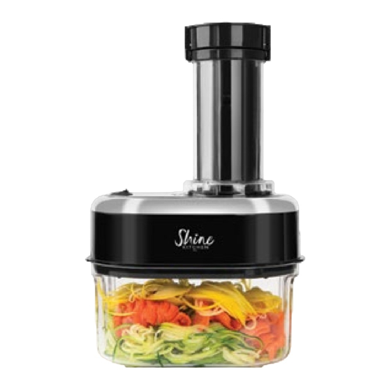 Shine KITCHEN SES-100 Electric Spiralizer Manuals