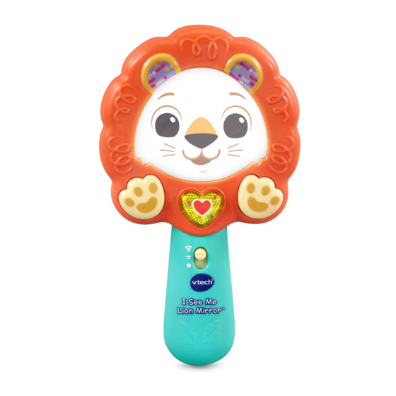 VTech Baby I See Me Lion Mirror Instruction Manual